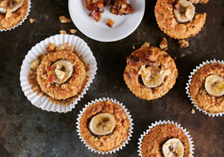 Dadel-banaanmuffins