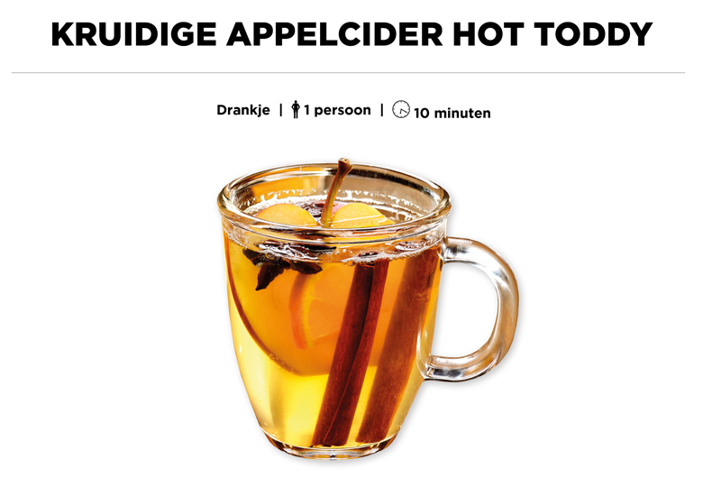 Appel-kaneel Whisky Smash