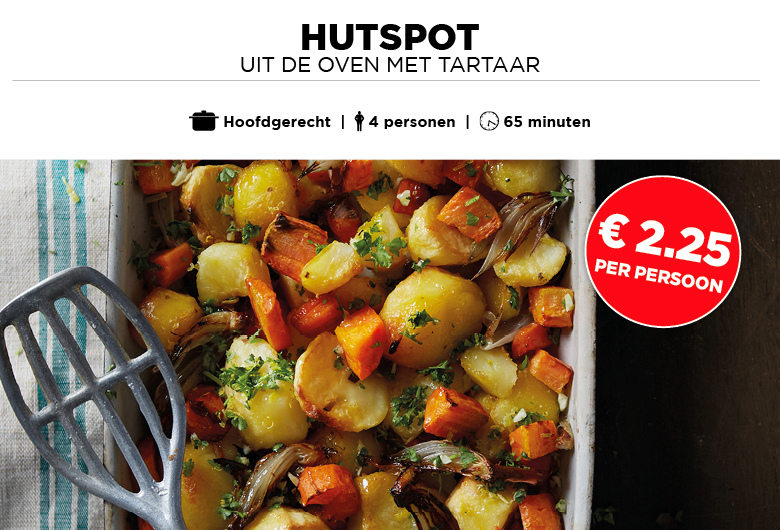 HUTSPOT UIT DE OVEN MET TARTAAR