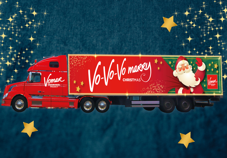 Vomar Kersttruck