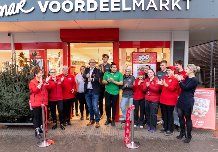 De Zaanstreek kleurt Vomar-rood