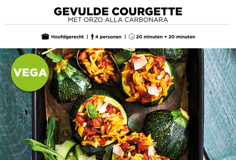 Gevulde courgette