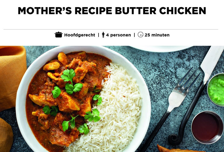 mother's recipe butter chicken