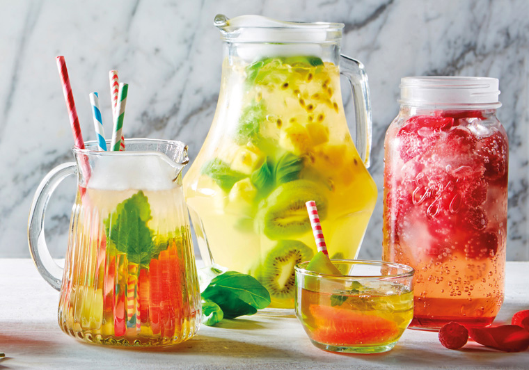 Fruitwater citrus-komkommer