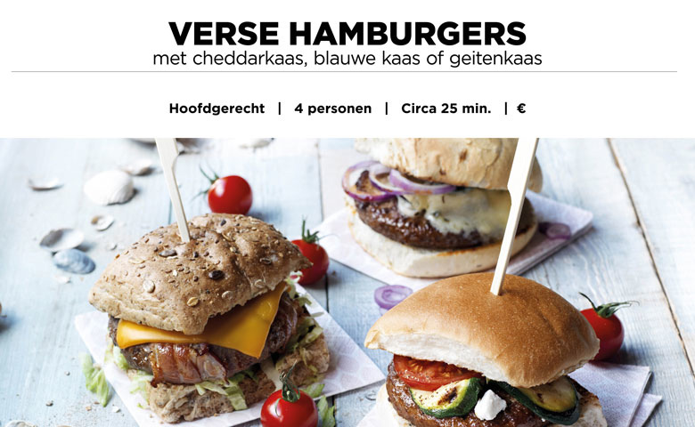 Verse hamburgers