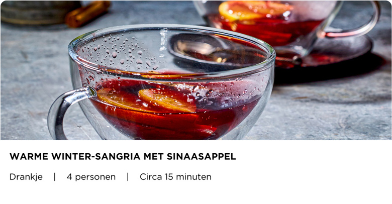 Warme winter sangria