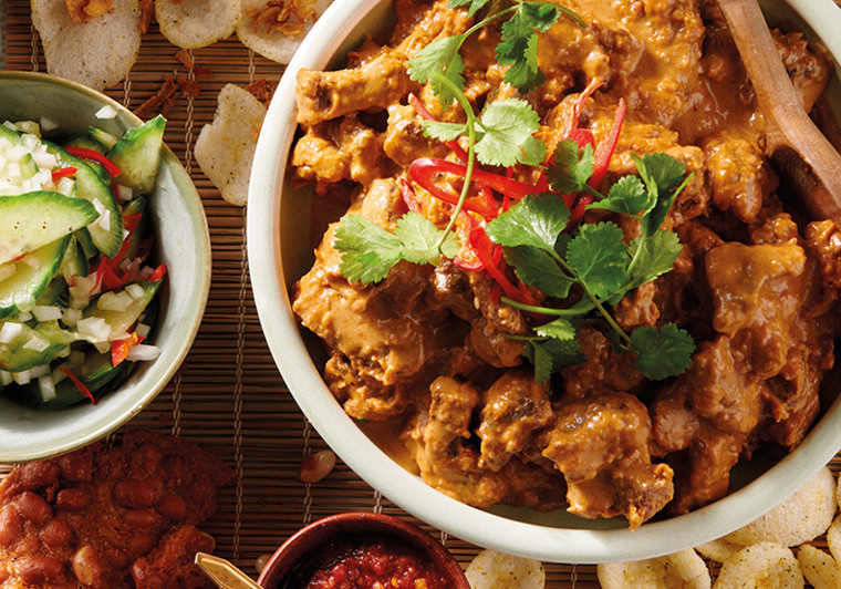 Vegetarische rendang