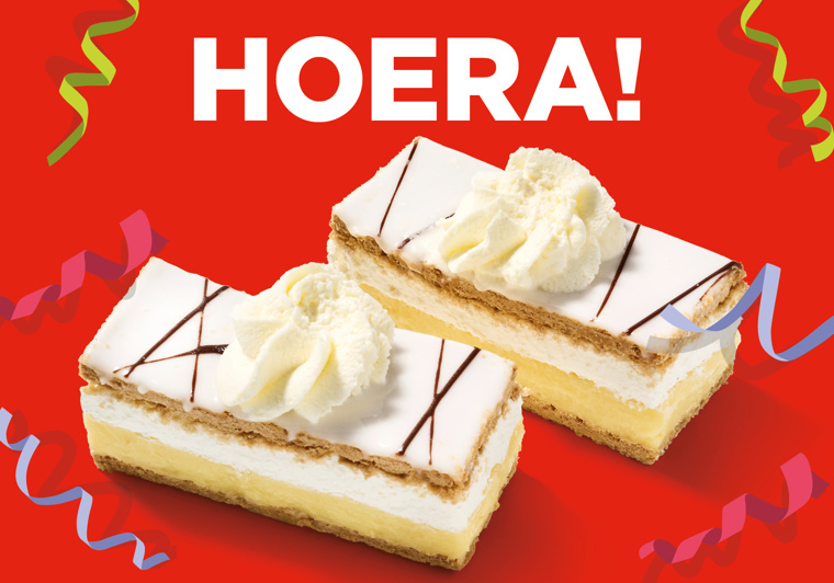 Korting op vers gebak voor je verjaardag