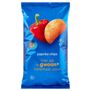 G'woon Chips Paprika - 250 gram