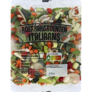 Roerbakgroenten Italiaans - 400 gram