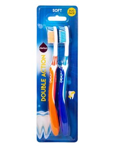 Derlon Tandenborstels Soft - 2 stuks