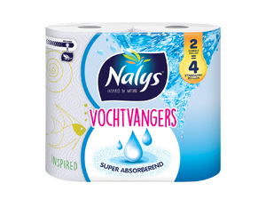 Nalys Keukenpapier Maxirollen - 2 stuks