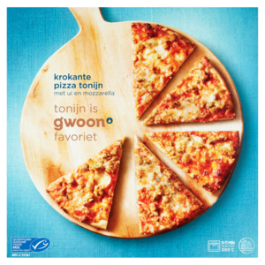 G'woon Pizza Tonijn - 355 gram