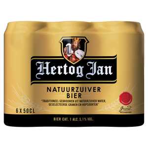 Hertog Jan Pils 6x500ml Blik - 3000 ml