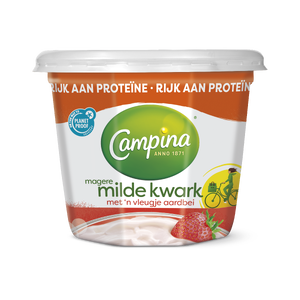 Campina Kwark Aardbei - 500 gram