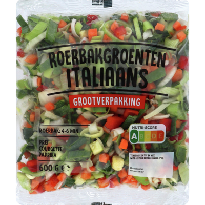 Roerbakgroenten Italiaans - 600 gram