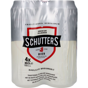 Schutters Pils 4x500ml Blik - 2000 ml