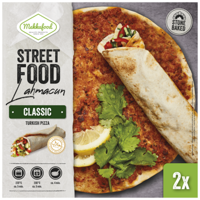 Mekkafood Streetfood Turkse Pizza - 2 stuks