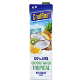 Coolbest 100% Juice Coconut Water Tropical
