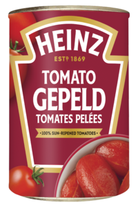 Heinz Gepelde Tomaten - 400 gram