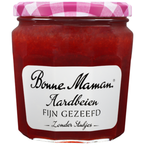 Bonne Maman Aardbeienjam Gezeefd - 345 gram