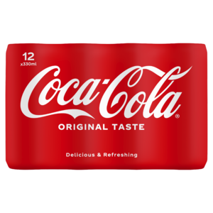 Coca Cola Regular 12x330ml Blik - 3960 ml