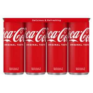 Coca Cola Regular 8x250ml Blik - 2000 ml