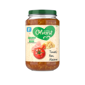 8m09 Olvarit Tomaat Ham Macaroni - 200 gram