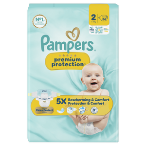 Pampers Premium Protection Nr2 - 36 stuks