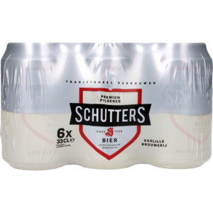 Schutters Pils 6x330ml Blik - 1980 ml