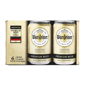 Warsteiner Pils 6x330ml Blik - 1980 ml