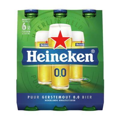 Heineken 0% 6x250ml Fles - 1500 ml