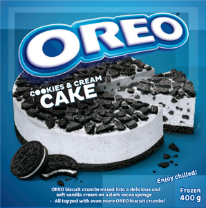 Oreo Cookies & Cream Cake - 400 gram