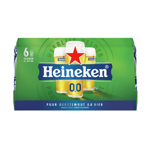 Heineken 0% 6x330ml Blik - 1980 ml