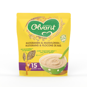 Olvarit 15m+ Pap Multigranen - 200 gram