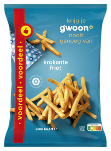 G'woon Friet - 2500 gram