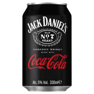 Jack Daniel's & Cola - 330 ml