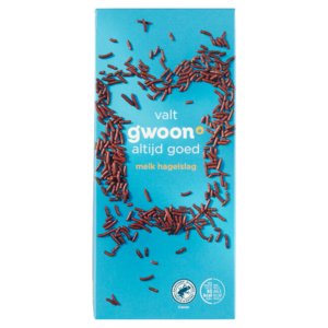 G'woon Hagelslag Melk - 600 gram