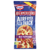 Dr Oetker Big Americans Airfryer Pizza Snack Beef Pepperoni