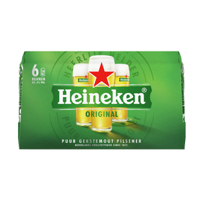Heineken Pils 6x330ml Blik - 1980 ml
