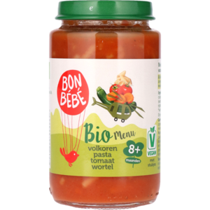Bonbebe M0811 Volkoren Pasta Tomaat - 200 gram