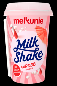 Melkunie Milkshake Aardbei - 200 ml