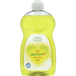 G'woon Afwasmiddel Citroen - 500 ml