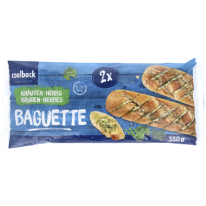 Coolback Kruidenboter Baguette - 2 stuks