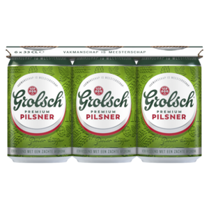 Grolsch Pils 6x330ml Blik - 1980 ml
