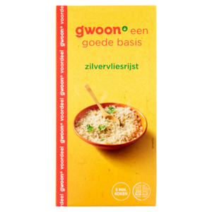 G'woon Zilvervliesrijst - 1000 gram