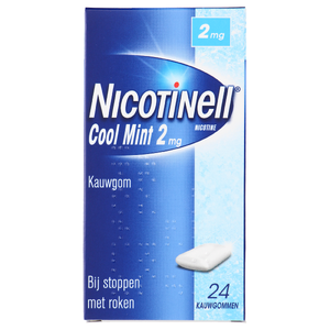 Nicotinell Gums Cool Mint 2mg - 24 Stuks