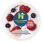 Healthy Hand Frambozen Bavarois
