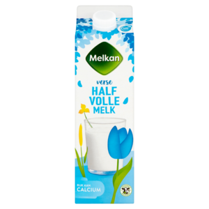 Melkan Melk Halfvol - 1000 ml