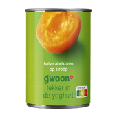 G'woon Abrikozen Op Siroop